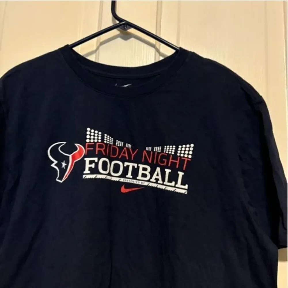 Houston Texans Friday Night Football Size XL The Nike Tee Athletic Cut T-Shirt